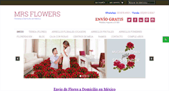 Desktop Screenshot of mrsflowers.com.mx